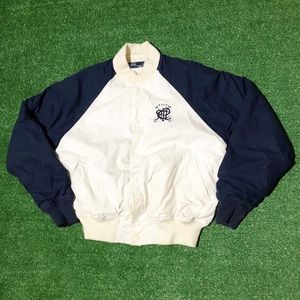 Vintage 80s/90s Ralph Lauren RLCP logo bomber jacket size S.
